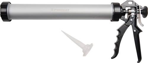 Ręczny pistolet do uszczelniania Profi zamknięty do nabojów 310 ml/worków do 600 ml