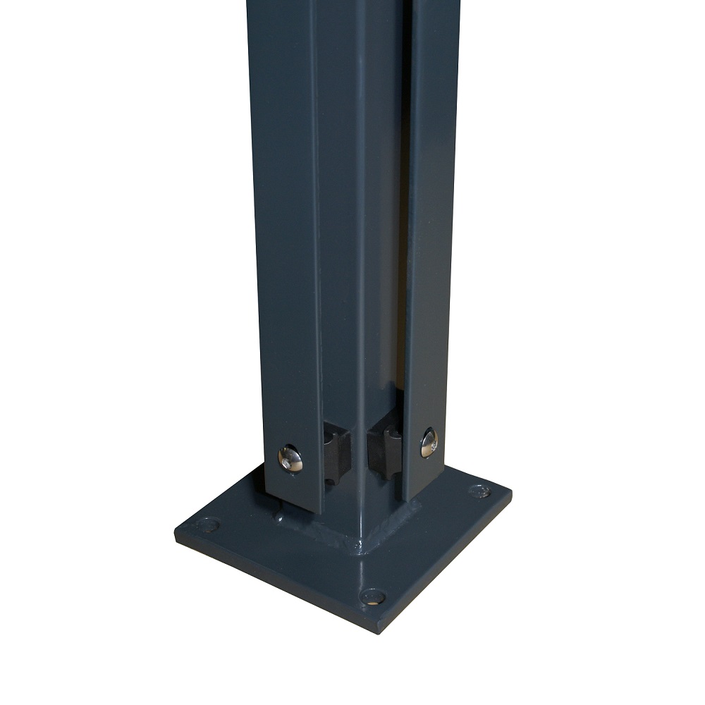 Słupek narożny w.floor post vz/ant 60x60x1080mm do płaskiej szyny żelaznej