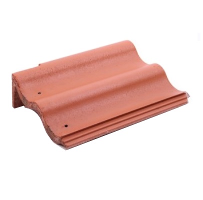 Braas Harzer Pfanne Classic Novo MATT Classic Red Gable Stone 8.8 re