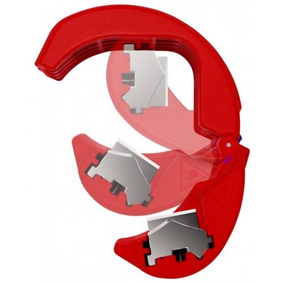 KNIPEX BiX® cutter for plastic pipes and sealing sleeves 90 22 10 BK
