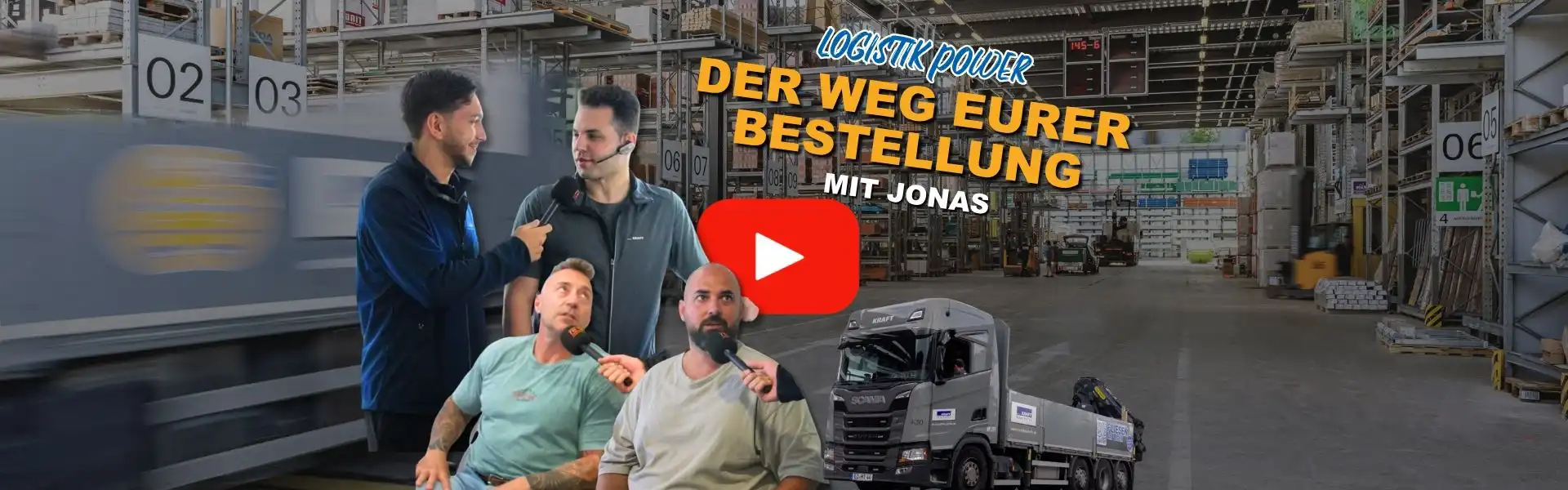 KRAFT Logistik Power: Der Weg Eurer Bestellung