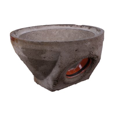 Road gully base 1a DN 200 w. KG socket h=330mm