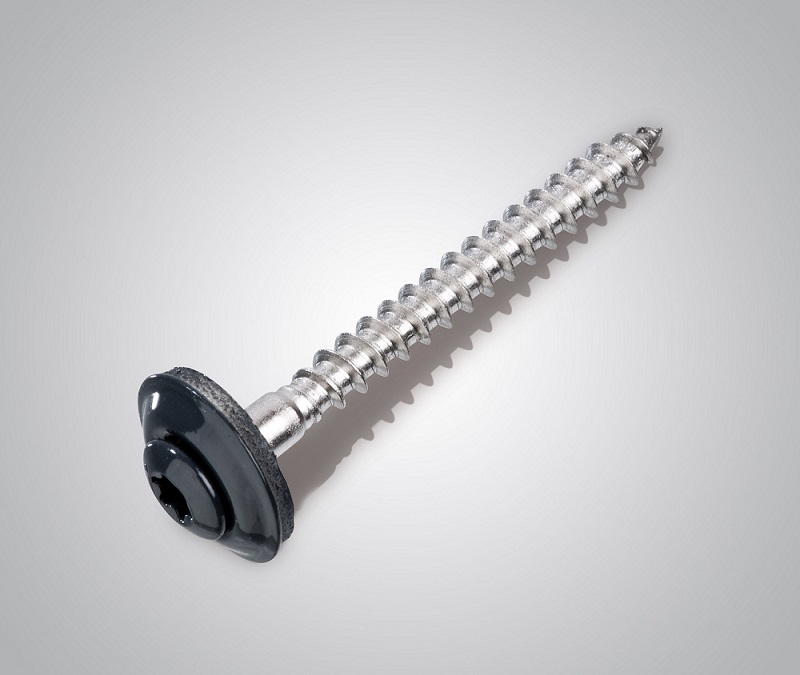 Wkręty hydrauliczne IVT szary antracyt 4,5x35mm - 2 szt. - RAL7016