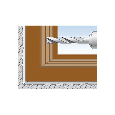 Fischer metal frame dowel F 10 M 152 PU=100