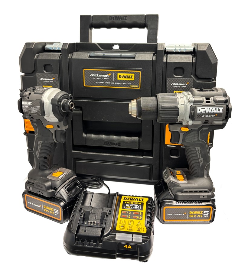 SBD DEWALT x McLaren F1 Team 18V XR Akku-Kombopack inkl. Akkus