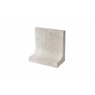 Lithonplus L-stone 40x40x22cm stone grey without reinforcement