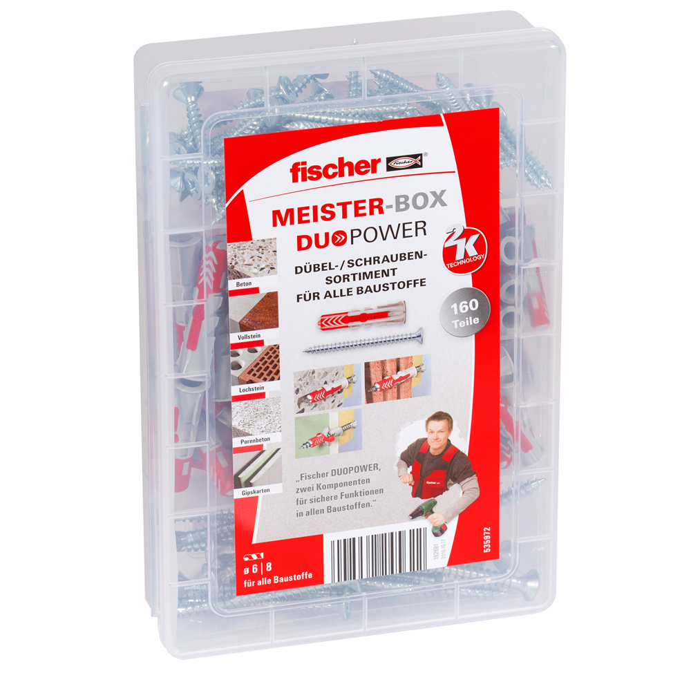 Fischer Meister-Box Meisterbox DUOPOWER + śruby-535972