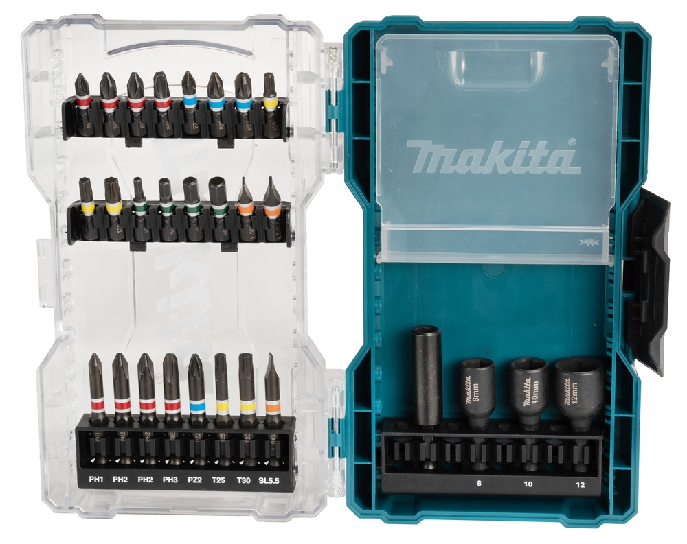 Makita socket spanner bit set 28 pcs - E-07048