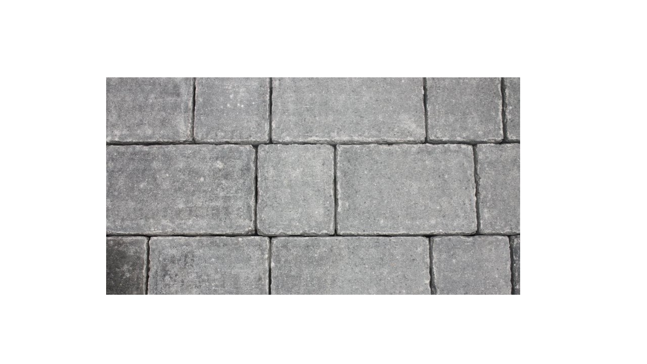 BWL Tocato Pflasterstein Set grau/schwarz 8 cm