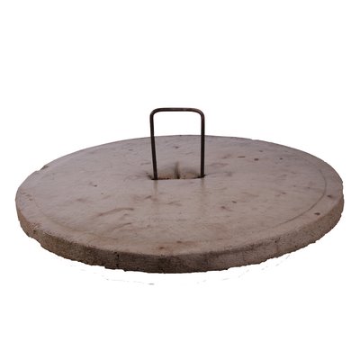 Pokrywa włazu DN 600mm beton 600 x h 80/50mm z uchwytem
