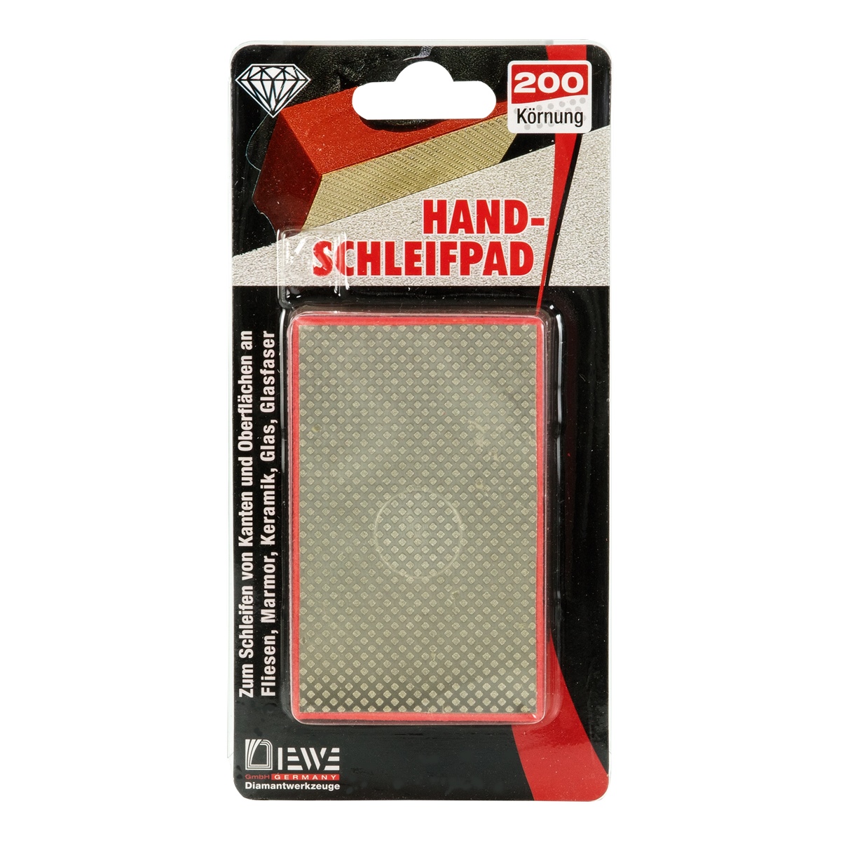 Diewe hand sanding pad 200