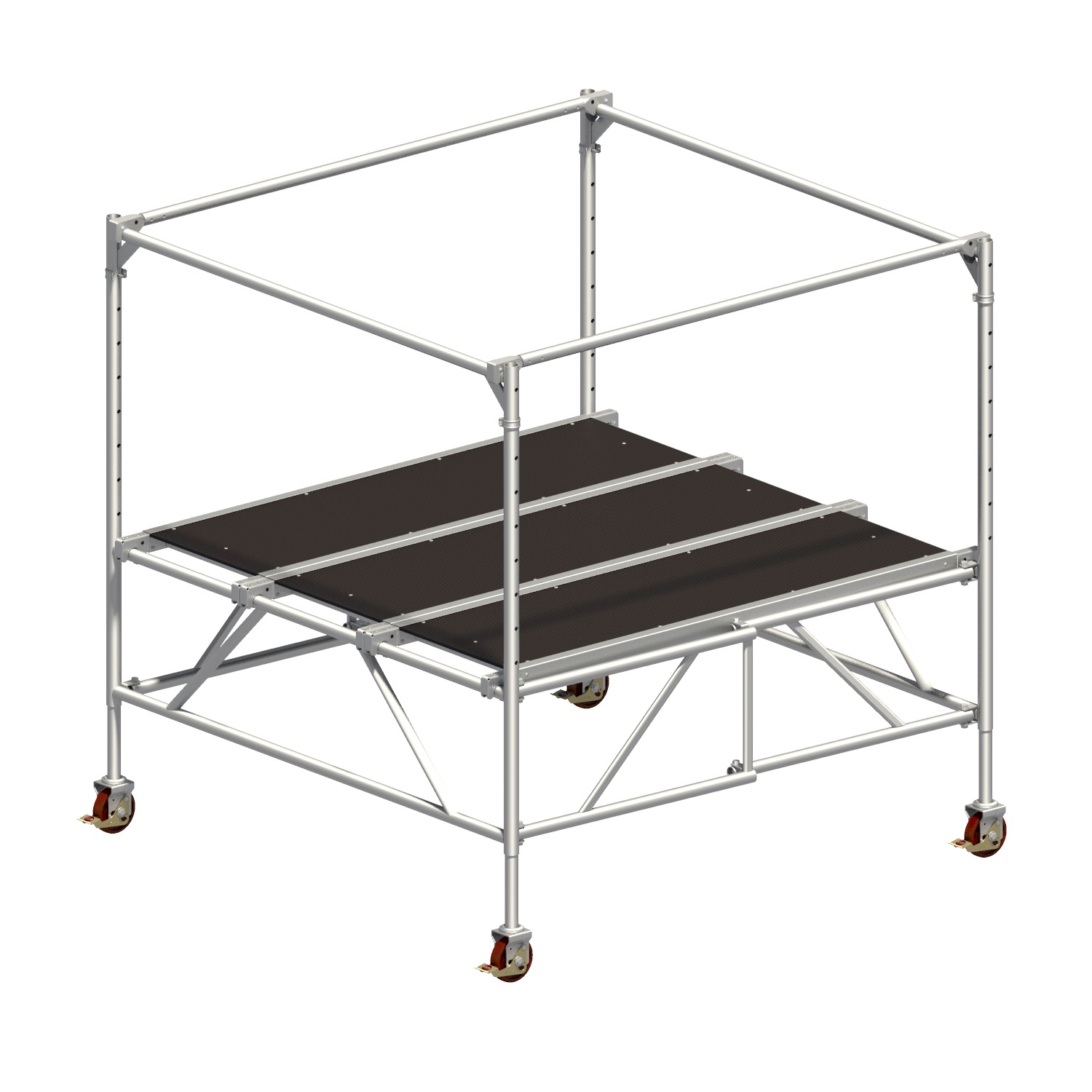 Layher Staro rolling trestle base frame incl. 4 plugs - 7000