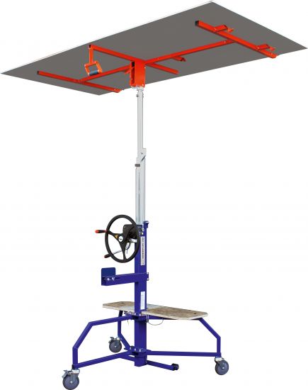 Triuso drywall panel lift EdmaPlac 450 max. load capacity 80kg