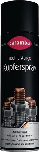High-lustre copper spray 500 ml spray can CARAMBA