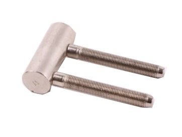 Lower hinge part V 3400 WF nickel-plated for wooden frames