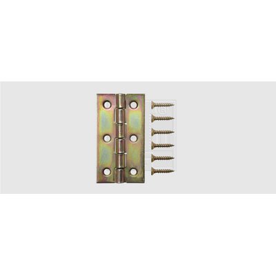 Zawiasy wąskie walcowane SWG DIN 7954A 80x41x1.5 - 2 szt.