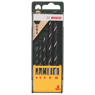 Bosch wood twist drill set 5 pcs.