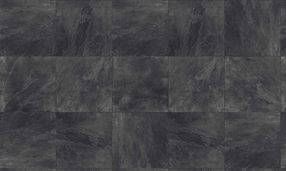 GZO Slate Black Ret. 80/80/3 cm czarny