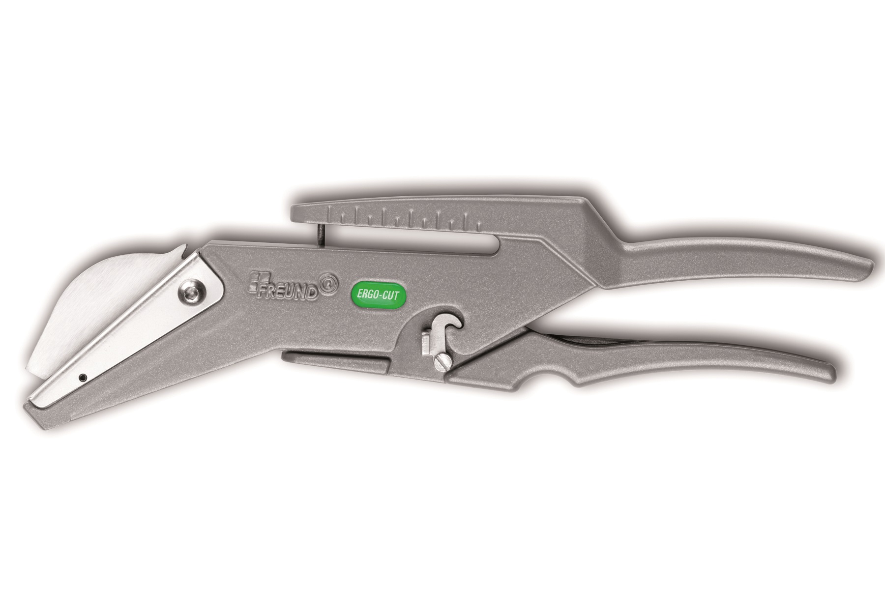 Freund Ergo-Cut z dziurkaczem Slate i nożycami ręcznymi do cementu włóknistego