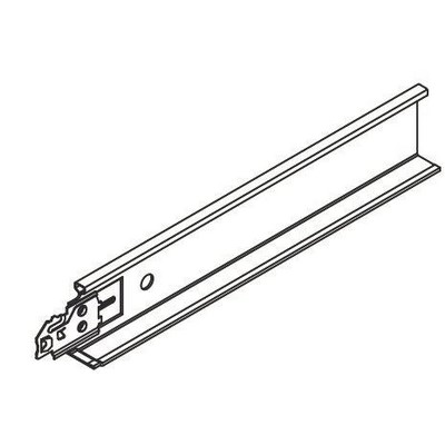 AMF DONN cross rail DX24XM125W white 125cm - 60 pcs/bundle