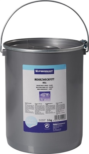 Mehrzweckfett 5kg hell Eimer CHEMICALS