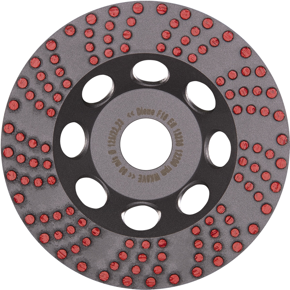 Diewe F16 diamond cup wheel Ø 180mm holder 22.23mm