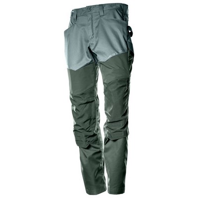 MASCOT® Customized Hose m. Knietaschen waldgrün/waldgrün Gr. 82C54