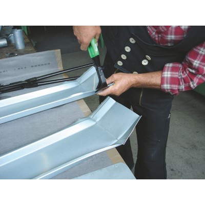 Freund Falzzange 45Grad gebogen 60mm Gewerbe eingelegt