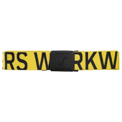 Snickers 9004 Logo Belt One Size yellow-black