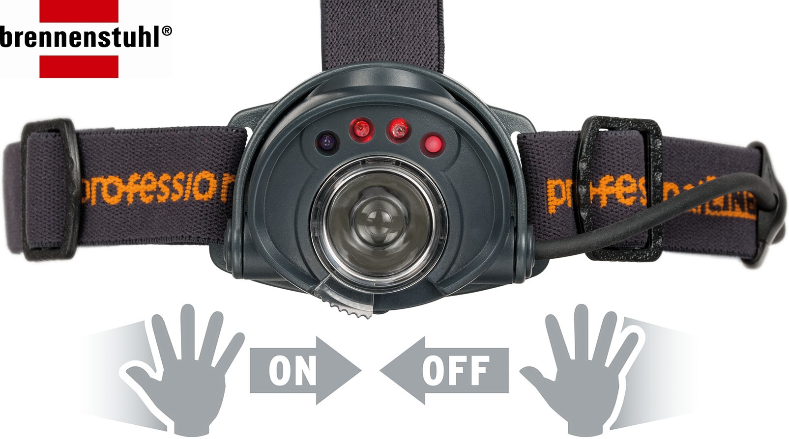 BS Kopflampe LED-Sensor KL 2-00 3.5W professionalLINE Luxeon 250lm
