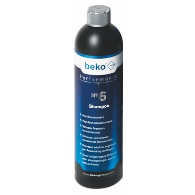 Beko Performance No. 6 Shampoo 750ml bottle