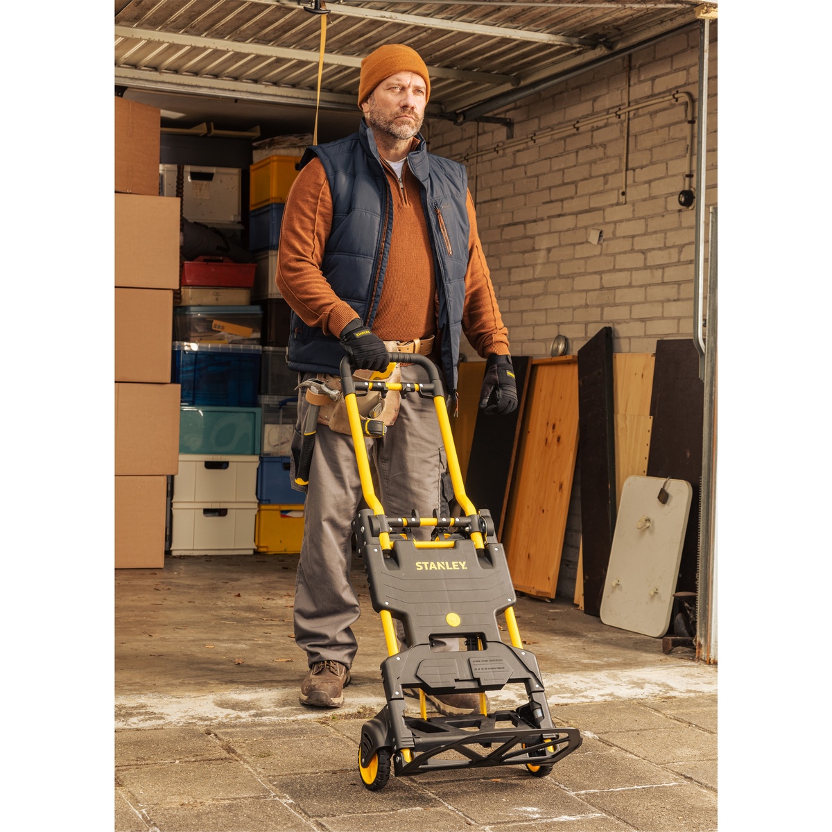 SBD klappbare Sackkarre 2in1 Stahl 70/137 kg - SXWTD-FT585