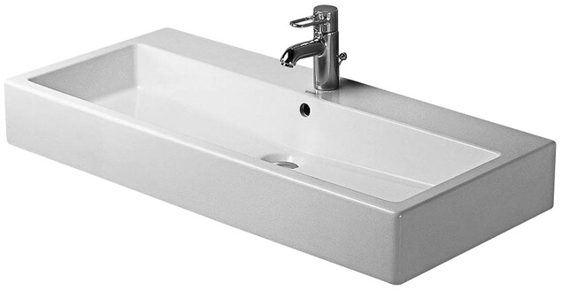 Duravit umywalka VERO 1000x470mm 1 HL zamknięta lewa i prawa biały#
