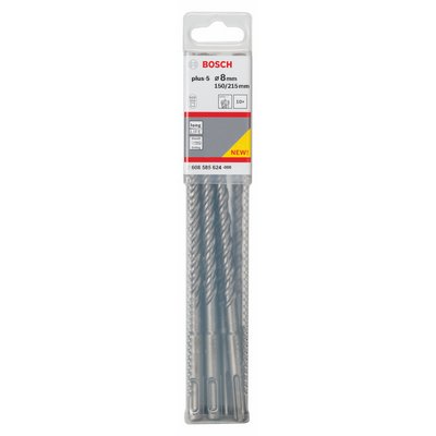 Bosch hammer drill bit SDS-Plus-5 8x150x215mm