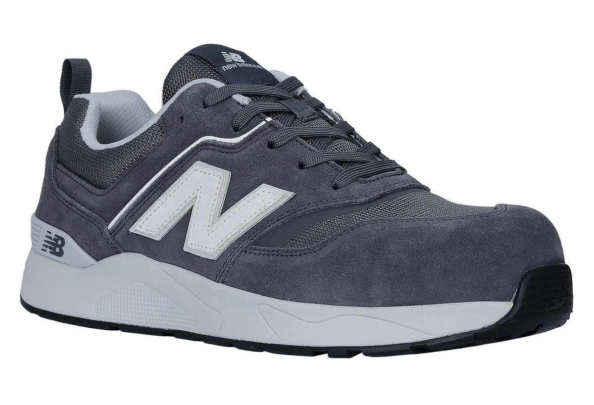 New Balance Elite Lite Sicherheitsschuhe S1 PL HRO FO SC SR grau/weiß - Gr.45