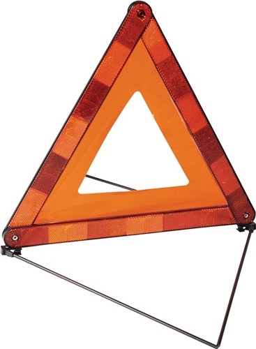 Warning triangle XS Mini EURO test mark R ECE 27 H.39cm W.43cm LEINA