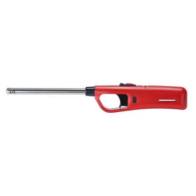 Standard gas lighter incl. piezo ignition and gas indicator