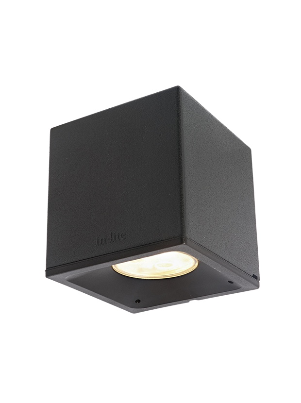 in-lite lampa ścienna LED BIG CUBID ciemna 12V 1W