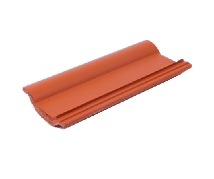 Braas Frankfurter Pfanne Protegon MATT Classic Red Half normal brick