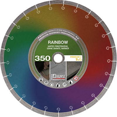 Diewe Rainbow diamond cutting disc Ø300mm 25.4