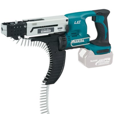 Makita cordless magazine screwdriver DFR550Z without battery and charger