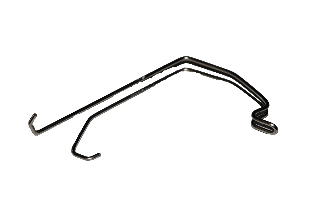 Erlus uniwersalny klips sztormowy II rozmiar M 2.2mm 30/50 V2A stal sprężynowa - N