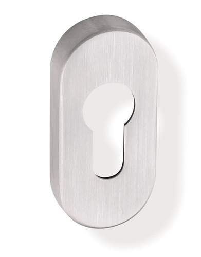 Pair of protective escutcheons 316XAES VA XA S.10mm ov.o.ZA
