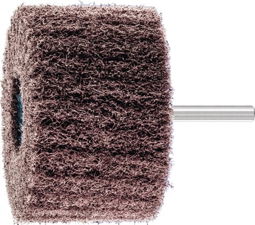 Flap disc POLINOX® PNL D.50xH30mm K.100 fleece shaft-D.6mm PFERD