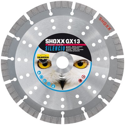 Samedia Dia-Trennscheibe SHOXX GX13 Ø230x22.23x13mm SILENCIO