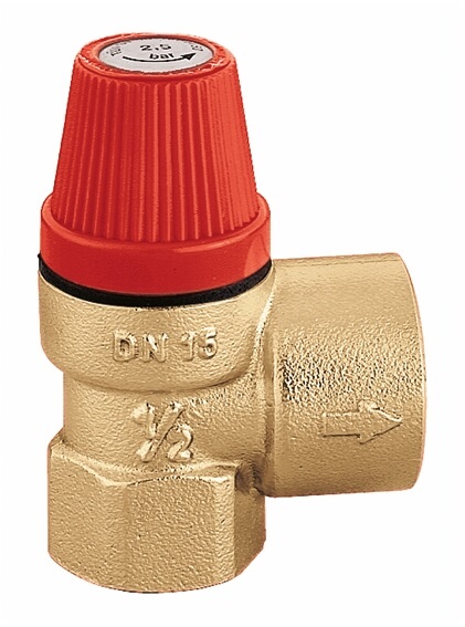 Membranowy zawór bezpieczeństwa Caleffi 3bar 1/2x3/4 532043