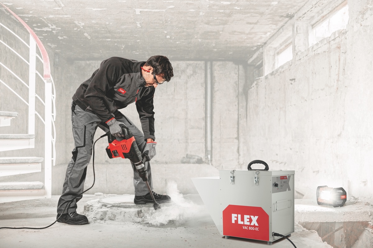 FLEX VAC 800-EC Air Protect 14 Set Luftreiniger mit HEPA-14 Filter