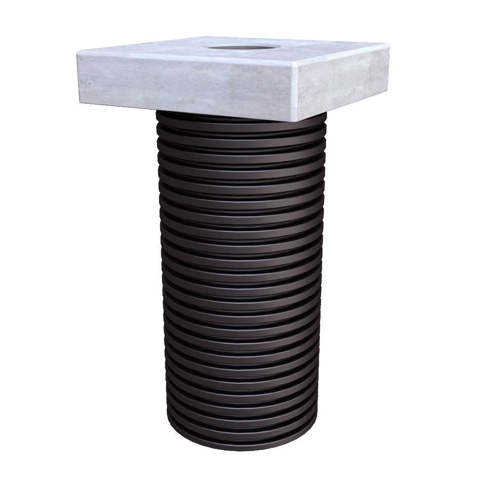 Hauff universal charging pole foundation ULF470 1x110