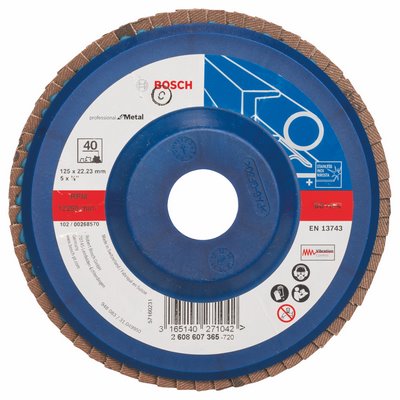 Tarcza listkowa Bosch Expert metal 125x22.23mm K40