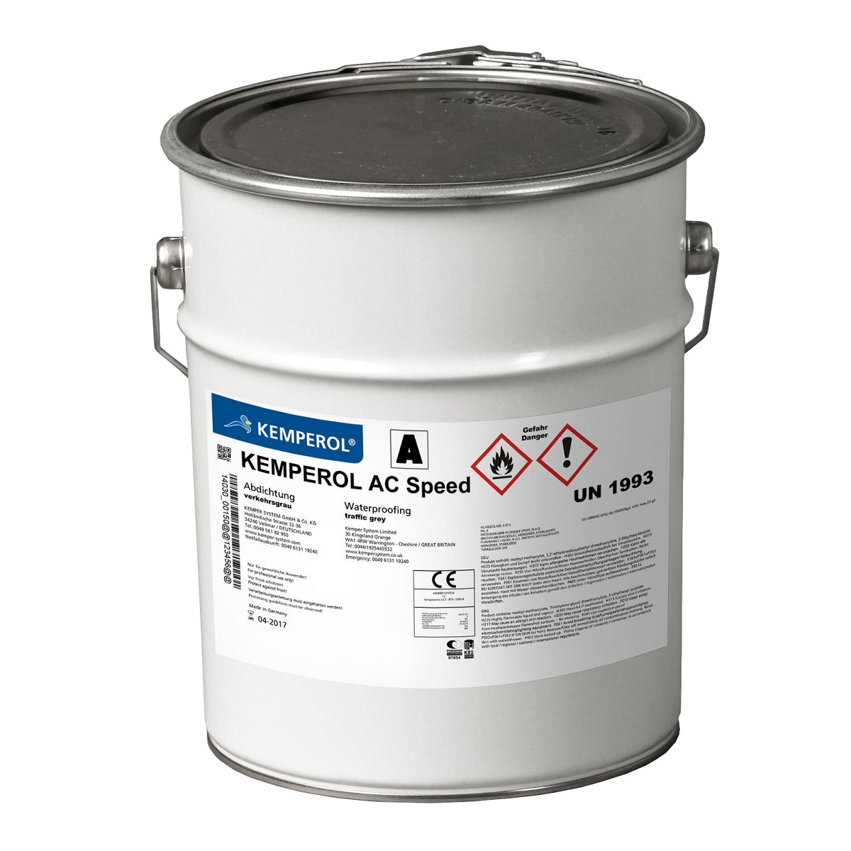 KEMPEROL® AC Speed PLUS Comp. A grey 10kg container